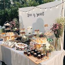 34 Awesome Wedding Dessert Table Decor Ideas Wedding Dessert Table Decor Dessert Display Wedding Dessert Table Decor