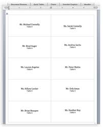 Word has dozens of different postcards to choose from. Layered Place Cards Diy Designer Place Cards