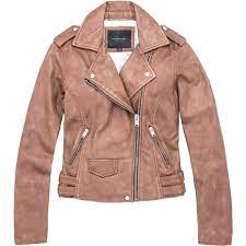 Marc New York Whitney Washed Lambskin Biker Jacket 147 Liked On Polyvore Featuring Outerw Lambskin Jacket Lambskin Leather Jacket Beige Leather Jacket