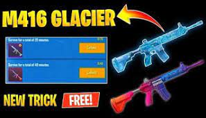 Glacier M416 Skin Pubg Mobile New Method