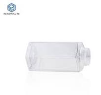 KY240 Empty 650ml Transparent Plastic Shampoo Bottle with Pump