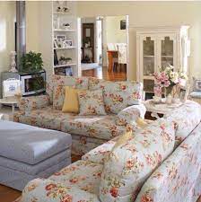Sofas and loveseats are the centerpiece of most living rooms and family rooms—that's why it's important to choose one you really love. Country Living Sitting Room Decor Shabby Chic Living Room Interior Design Living Room