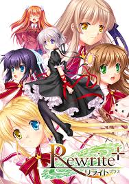Sakurako San No Ashimoto Ni Wa Shitai Ga Umatteiru Beso Anime Rewrite Y Rewrite Moon And Terra Novela Visual Diseno De Personajes Anime