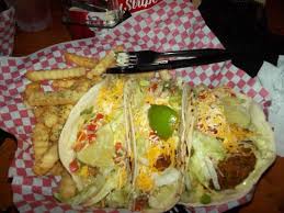 Maybe you would like to learn more about one of these? Shrimp Taco And Fish Tacos Picture Of Sandbar Sports Grill Cocoa Beach Tripadvisor