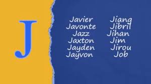 Baby Boy Names That Start With J Unique Boy Names Starting With J Too Kids Name Youtube
