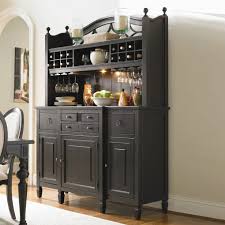 Latitude run® solid wood square handle 4 doors and double storage cabinet, . Buffet And Hutch Kitchen Storage Cabinet Novocom Top