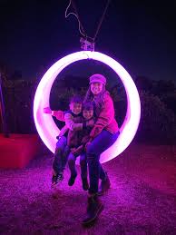Moonlight Forest 2019 Lantern Art Festival At Los Angeles County Arboretum Casual Outfits For Moms Family Fashion Summer Outfits For Moms