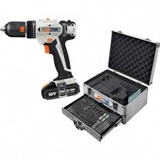 Perceuse Sans Fil Dexter Power 18v 2 Bat Lit 2ah Coffret 158 Accessoires En 2020 Perceuse Sans Fil Perceuse Dexter