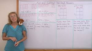 Line up the numbers according to place value taking care to place the bigger 1st grade math. Add And Subtract 2 Digit Numbers Without Regrouping 1st Grade Math