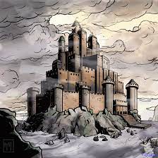 Fortress How To Draw A Fortress Medieval Fortress Medieval Fortress Drawings Medieval