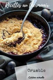 Un Bon Crumble Fait Son Soucis On Dit Oui Crumble Cuisineactuelle Thermomix Crumblefruit Recettesaine Crumble Thermomix Crumble Recette