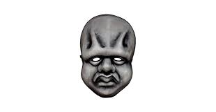 Trick Or Treat Studios The Twilight Zone Wilfred Harper Jr. Vacuform Mask  Grey