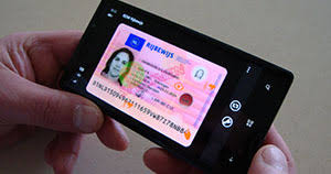Polycarbonate Electronic Driving License (NL)