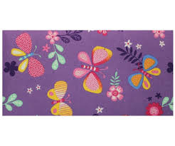 Preis ab 65,00 euro (22.04.2021). Kinderteppich Schmetterling Butterfly In 2 Farben Sondermass