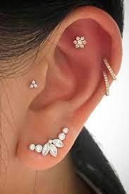 14 Cute And Beautiful Ear Piercing Ideas For Women Biseyre Types Of Ear Piercings Earings Piercings Ear Jewelry