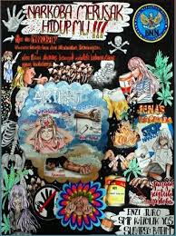 narkoba merusak hidupmu poster hidup desain poster