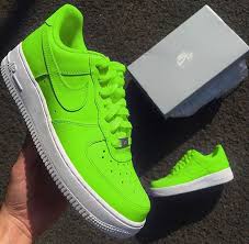 Black And Lime Green Air Force 1 Pinterest December Nike Shoes Air Force Neon Sneakers Cute Shoes