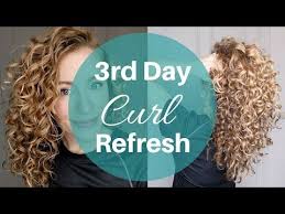 Easy Day 3 Curly Refresh With Mousse Dry Shampoo And Shine Spray Youtube Dry Shampoo Curly Hair Curly Hair Mousse Dry Shampoo Hairstyles