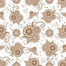 Henna Elements With Dots Seamless Pattern Muster Illustrator Adobe Illustrator