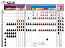 Wella Hair Color Wella Hair Color Chart Wella