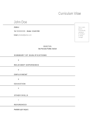 Cv, curriculum vitae, interview, rekruttering, beskæftigelse, cv, job, ansøgning, arbejdsløs, png. Curriculum Vitae John Doe Address Tel 11111111111 Mobile 1324657989 Email