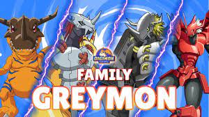 Greymon evolution