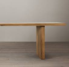 Temp Table Bit Wider And Taller But 96 Long Reclaimed Russian Oak Plank Rectangular Dining Table Dining Table Rectangular Dining Table Oak Planks