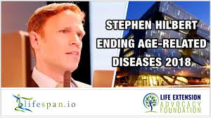 Stephen Hilbert at Ending Age-Related Diseases 2018 — Treating Aging with  SENSOlytics