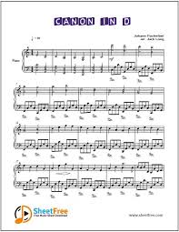 Makingmusicfun.net edition includes unlimited prints. Canon In D Sheet Music For Piano Download Sheetfree Com