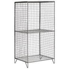 Buy Argos Home 2 Tier Metal Tall Storage Unit Grey Bathroom Shelves And Storage Units A Tall Storage Unit Metal Storage Cabinets Bathroom Storage Shelves