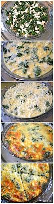 Spinach Mushroom Feta Crustless Quiche Budget Bytes Recipes Vegetarian Recipes Food