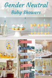 Unknown Neutral Gender Baby Shower Party Themes Color Ideas Neutral Baby Shower Baby Shower Party Themes Gender Neutral Baby Shower