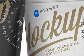Download Three Paper Doy Pack Pouch Mockup In Packaging Mockups On Yellow Images Creative Store PSD Mockup Templates