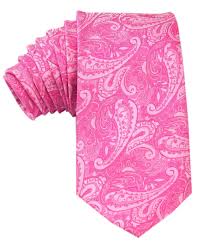 Paisley pink фото исполнителя paisley pink. Paisley Pink Tie Bandana Necktie Wedding Ties For Groomsmen Online Otaa