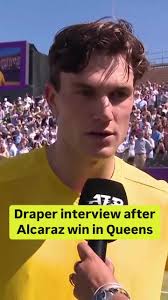 🇬🇧 Jack Draper scored a career best win in Queens taking out defending  champion Carlos Alcaraz 7-6(3) 6-3 🎥: ATP Media