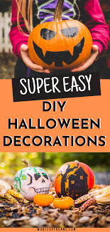 These decorations go together in 30 minutes, so create one set to keep and one set to gift in just about an. Cheap And Easy Diy Halloween Decorations Ideas For Outside And Inside