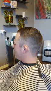 A little shorter on the sides and a little longer on top or vice versa can create a completely different haircut every time. Jon S Barber Shop On Twitter 1 Back And Sides Scissors Cut Finnish On Top