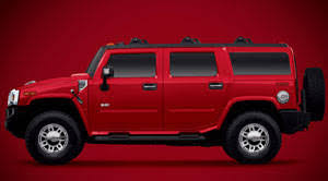 Image result for Bordeaux Red 2007 Hummer