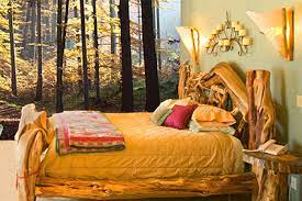 Forest Themed Bedroom Design Ideas Lovetoknow Create a woodland forest bedroom with forest animals, forest fairy bedding, magical woodland wallpaper murals, enchanted forest colors of the forest greens, shades of brown in your storybook cottage fairy garden bedroom.