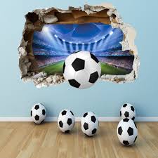 Design Of Football Wall Decals In 2020 Boys Bedrooms Football Wall Art Decal Wall Art