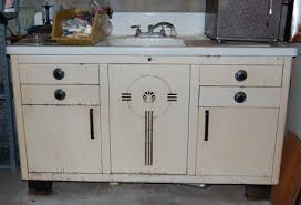 Dupont Dulux Deco Style Metal Sink Cabinet An All New Brand Vintage Metal Cabinet Vintage Kitchen Sink Kitchen Cabinets For Sale