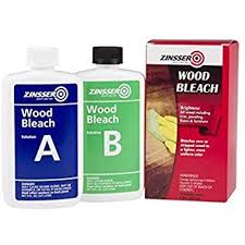 Zinsser 300451 Wood Bleach 8 Oz Staining Wood Wood Stain Colors Bleached Wood