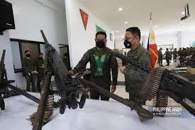 General Roberts inspects captured Afghan artillery in Kabul