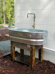 Werkzeug und baumaterial für profis und heimwerker. Diy Outdoor Sink 11 Creative And Functional Garden Sink