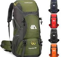 Mochila de senderismo, mochila de camping de 50 litros, ligera, deportiva,  bolsa de viaje para hombres y mujeres, mochileros, escalada, campamento, ...