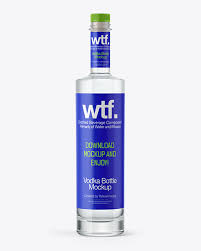Get great deals on ebay! 750ml Flint Glass Kendo Bottle With Vodka Psd Mockup