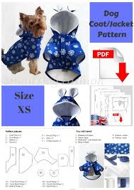 So funktioniert die schnittmuster datenbank. Hundemantel Muster Hundekleidungsmuster Zum Nahen Kleiner Hundekleidungsmuster Hundejacke Schnittmuster Pdf Hundek Hunde Pullover Hunde Mantel Hunde Bekleidung