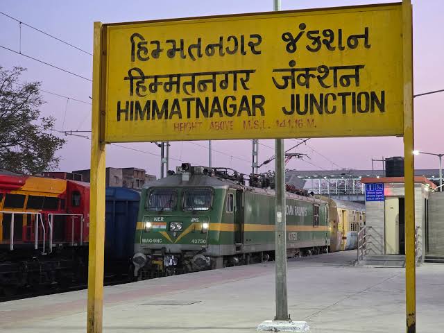 New train service started from Himmatnagar railway station