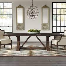 For example, if you have a 12' x 9½' space, the maximum size for your table would be 72 x 40. Dining Room Tables That Seat 12 Ideas On Foter