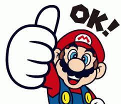 Mario Says Ok Tatuaje De Mario Caras Sonrientes Animadas Mario Y Luigi